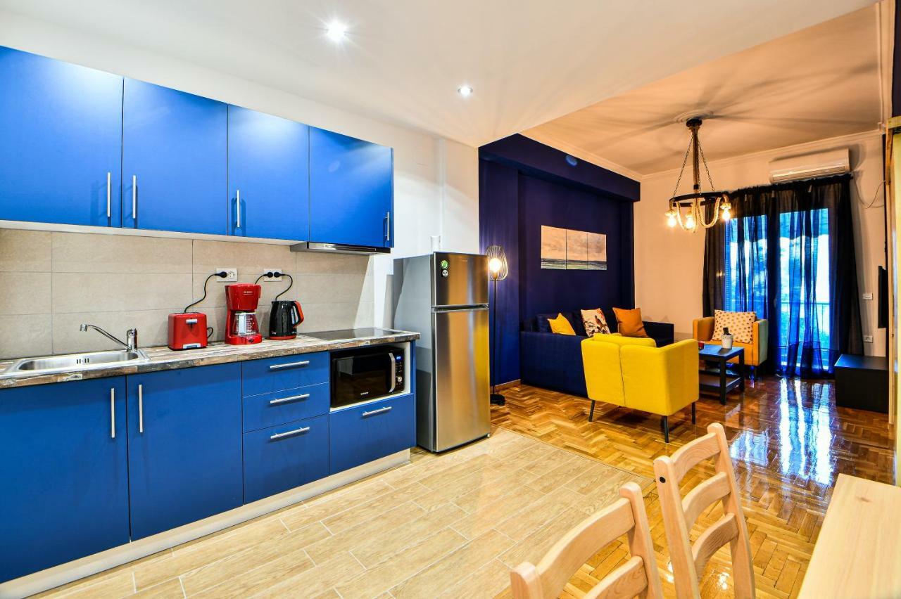 Cozy Blue Apartment By Zain Athens Exterior photo