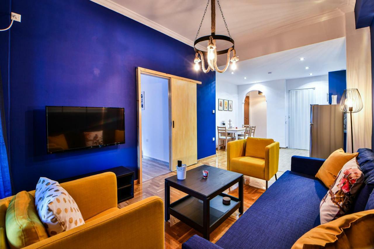 Cozy Blue Apartment By Zain Athens Exterior photo